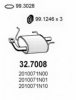 ASSO 32.7008 End Silencer